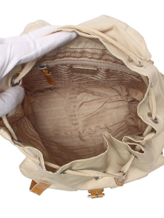 Prada Backpack Beige main image 6